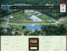 Tablet Screenshot of homesteadfair.com